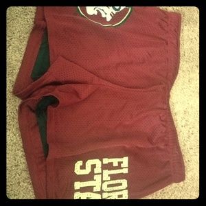 Florida State women's shorts active size L